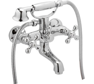 Mezclador de baño con kit Cromado New Regent Classic